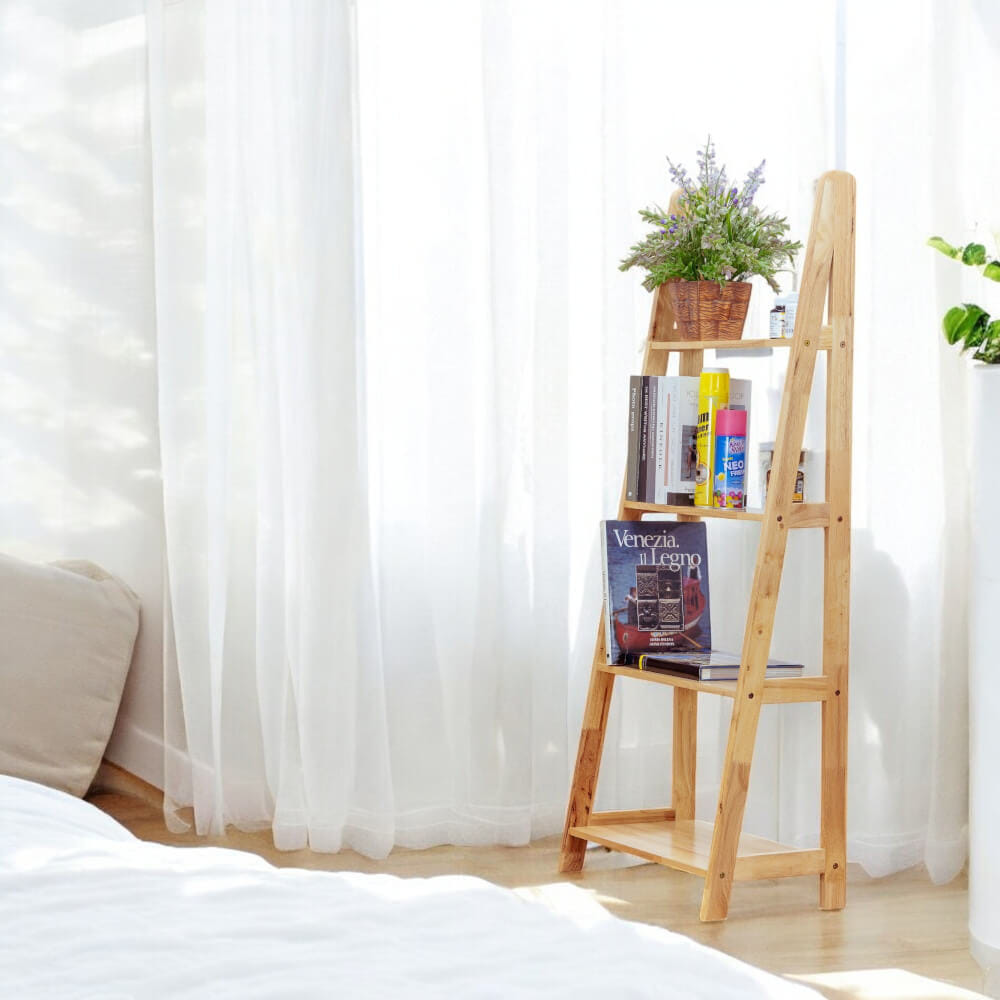 ชั้นวางของโล่ง 4 ชั้น Evergreen Furniture SSA530  64x33x148ซม.สีไม้ธรรมชาติ_7